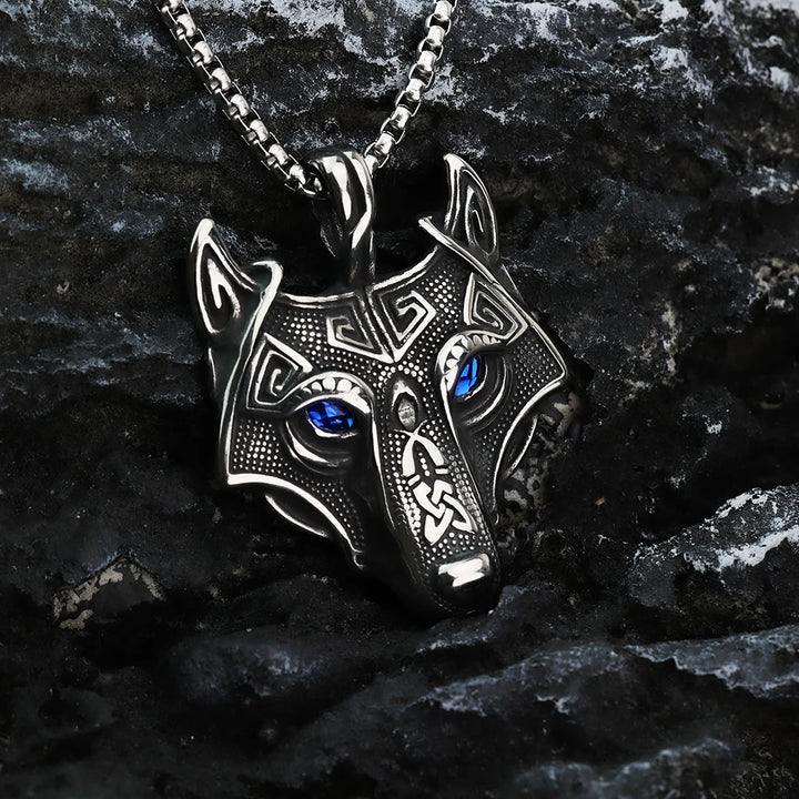 Men's Wolf Necklace