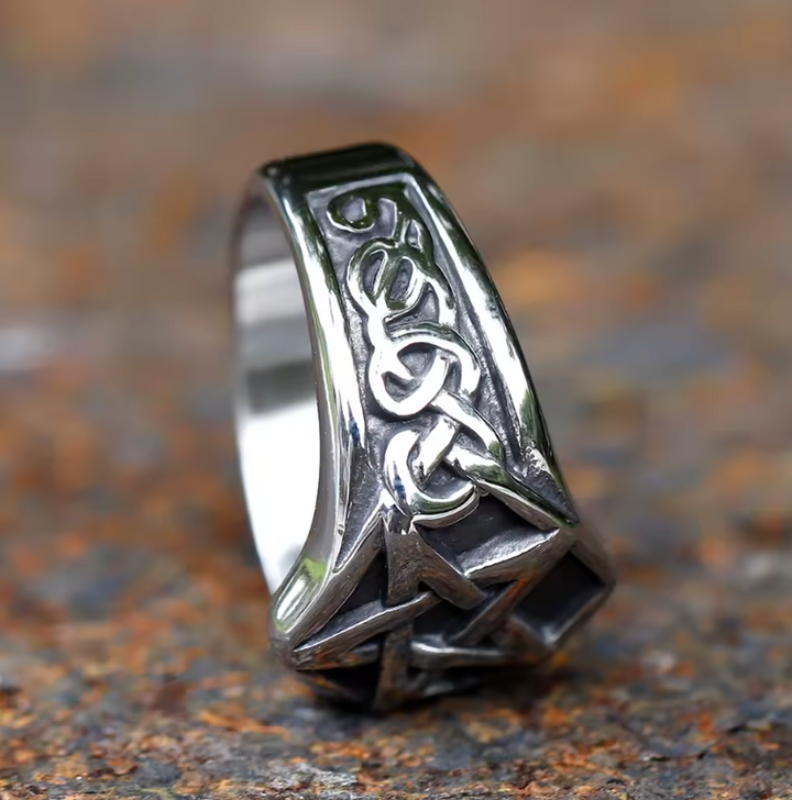 Mens Celtic Pentacle Ring