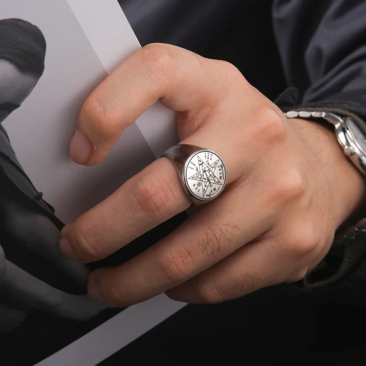 Mens Pentacle Ring