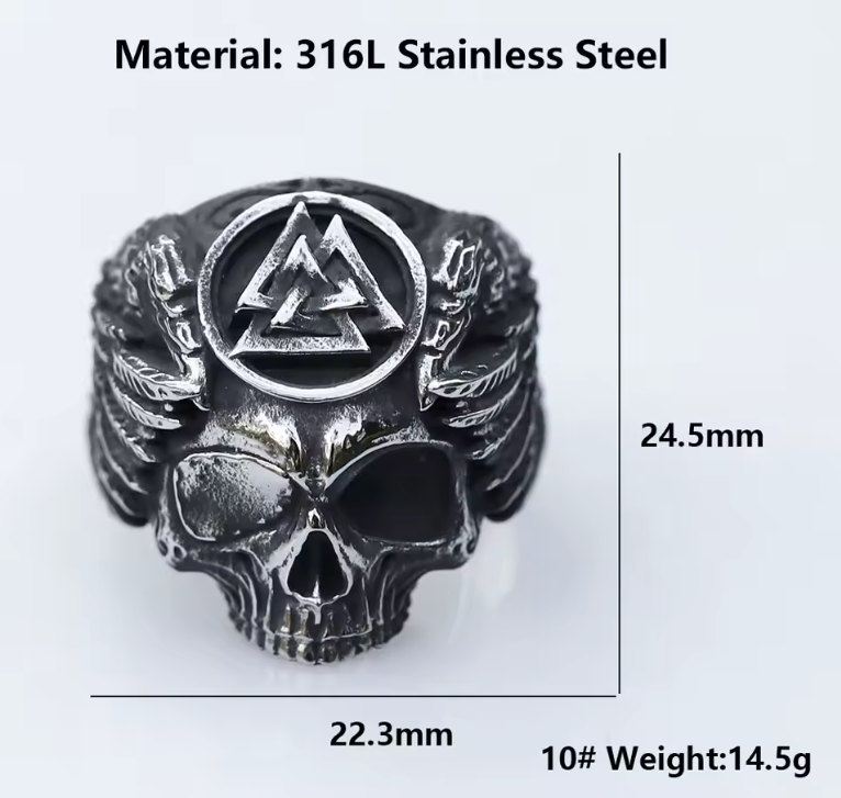 Mens Viking Rings Size