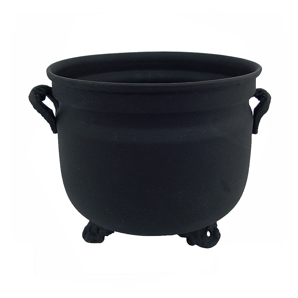 Metal Cauldron - Halloween Decor