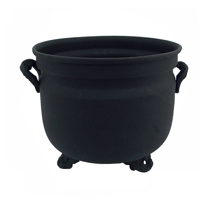 Metal Cauldron - Halloween Decor