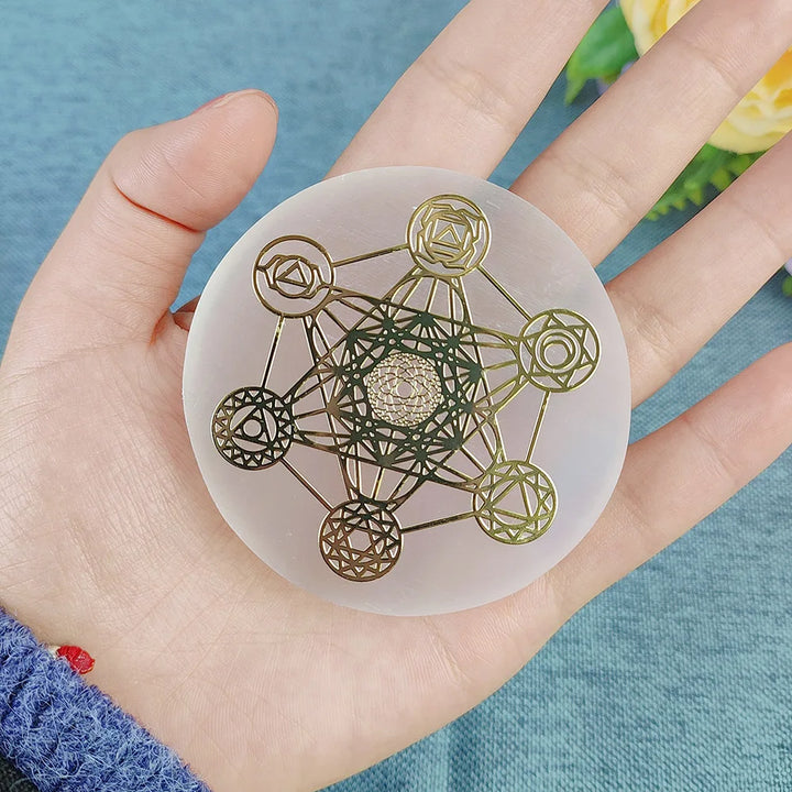 Metatrons Cube Selenite