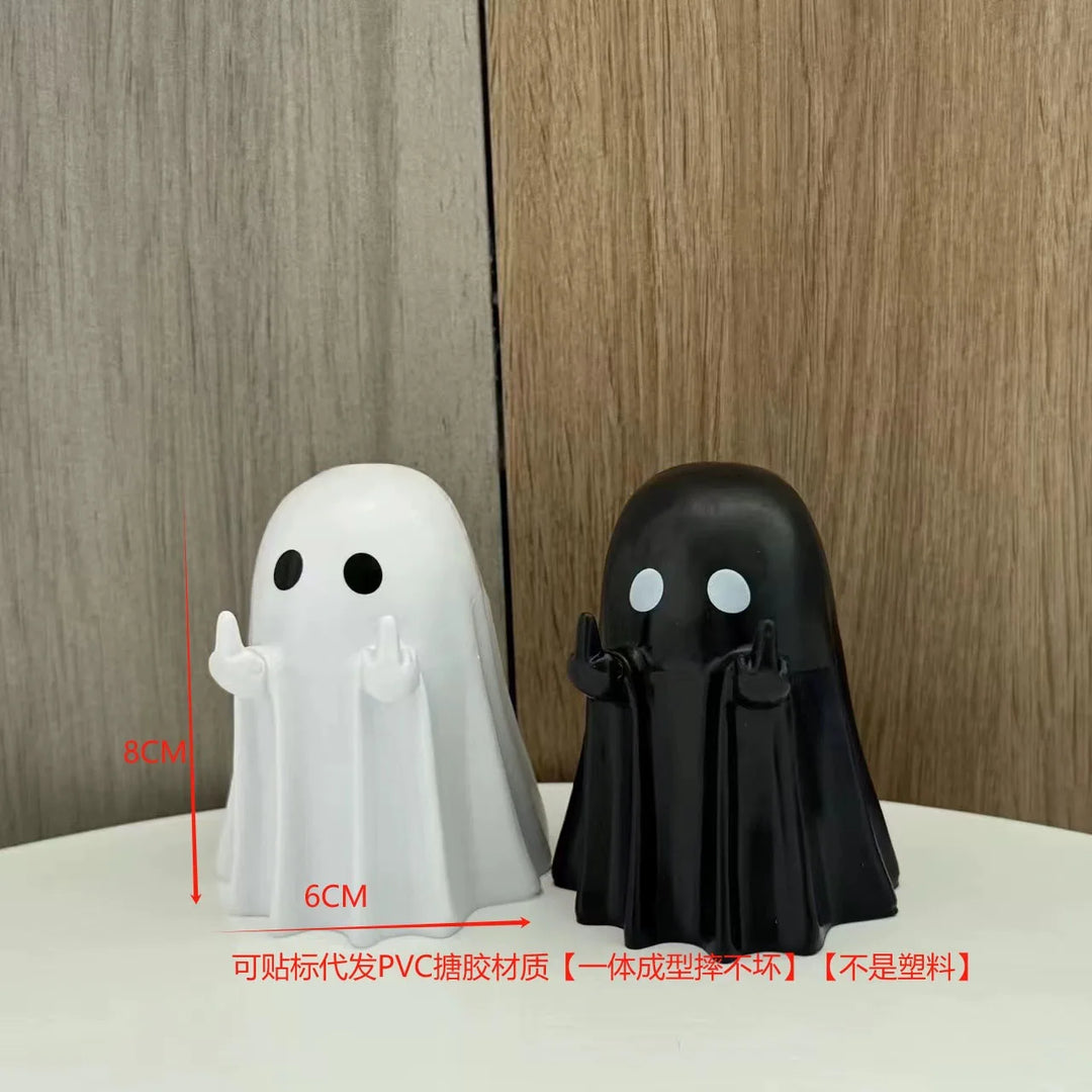 Middle Finger Ghost Statues Halloween