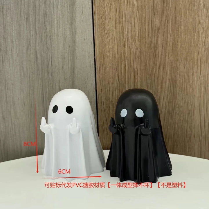 Middle Finger Ghost Statues Halloween