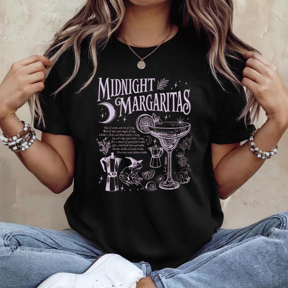 Midnight Margaritas T-Shirt - Black