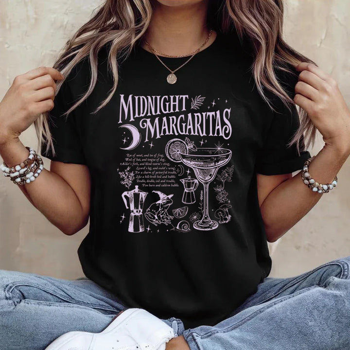 Midnight Margaritas T-Shirt - Black