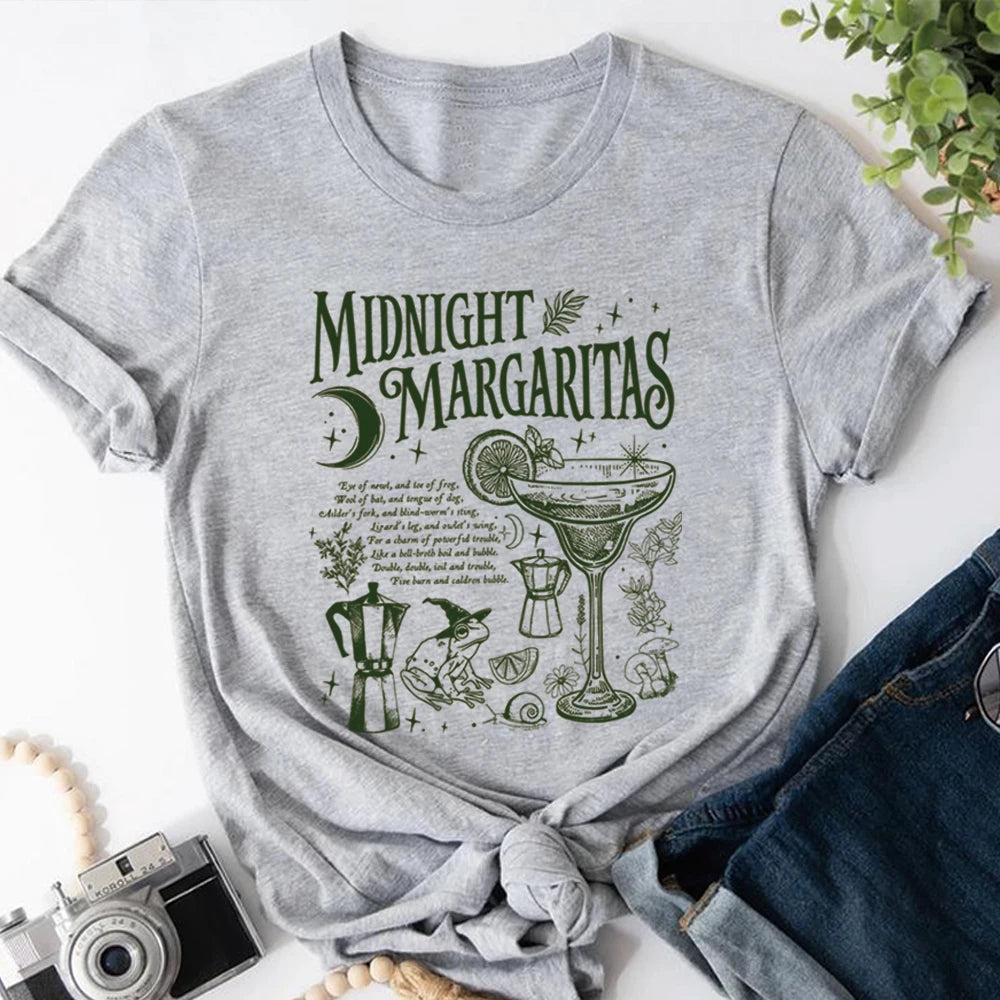 Midnight Margaritas T-Shirt - Gray