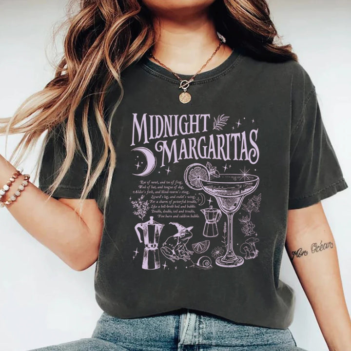 Midnight Margaritas T-Shirt - Grey