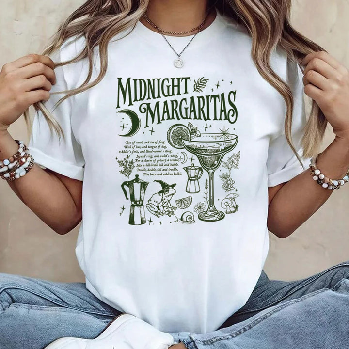 Midnight Margaritas T-Shirt - White