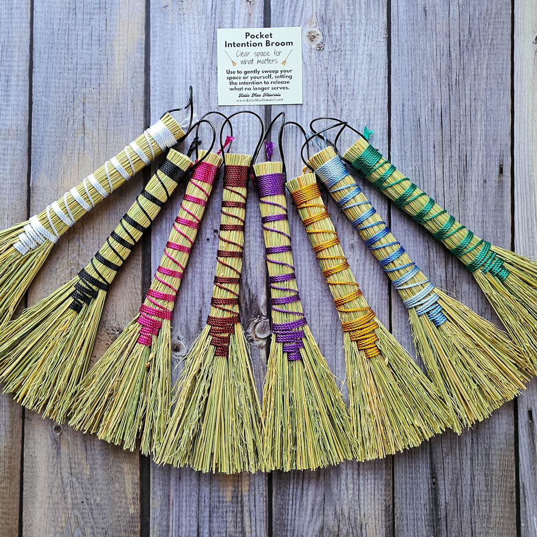 Mini Handmade Hawktail Broom