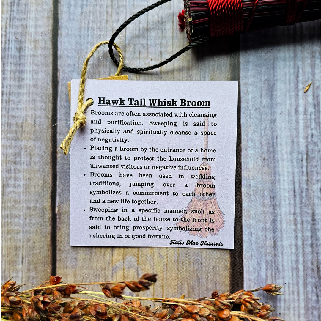 Mini Hawk Tail Whisk Broom