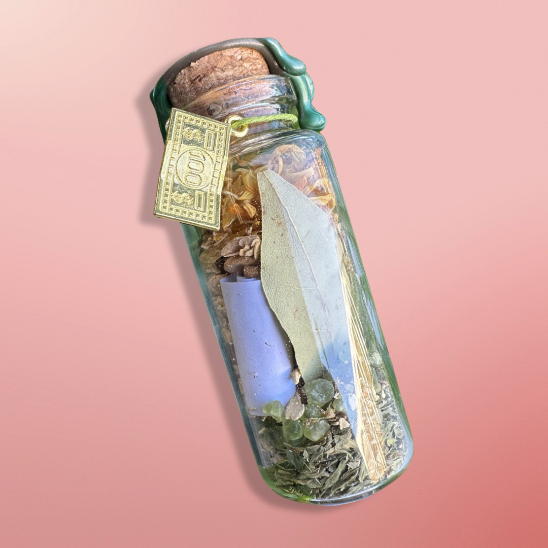 Money Spell Bottles
