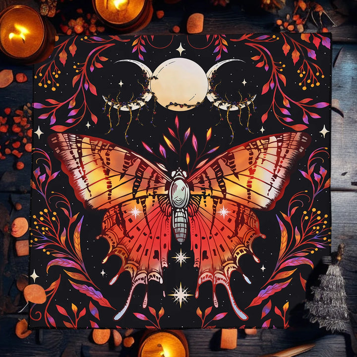 Moon Butterfly Altar Cloth
