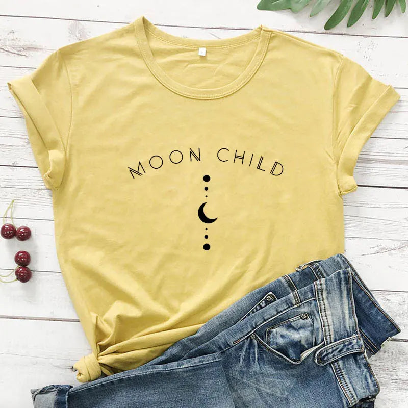 Moon Child Yellow T-Shirt