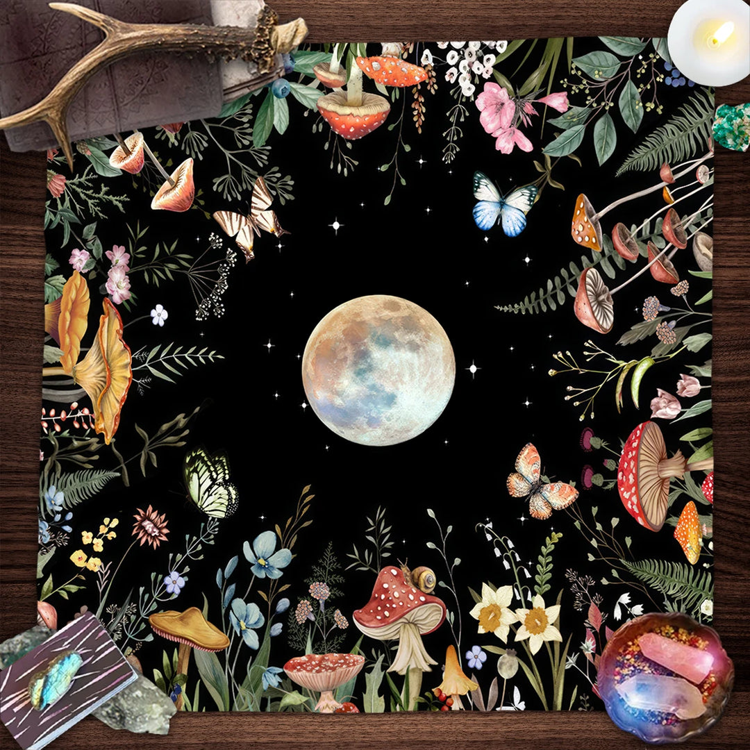 Moon Enchanted Forest Altar Cloth