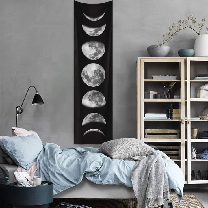 Moon Phase Banner For Bedroom