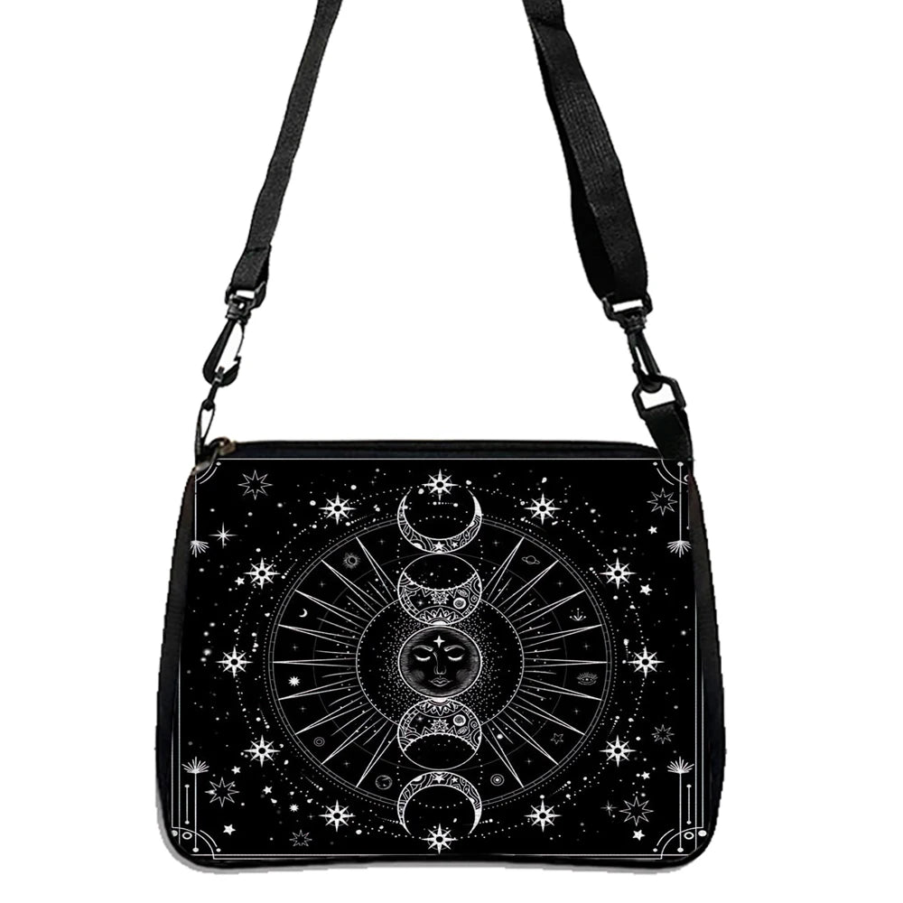 Moon Phase Black Purse