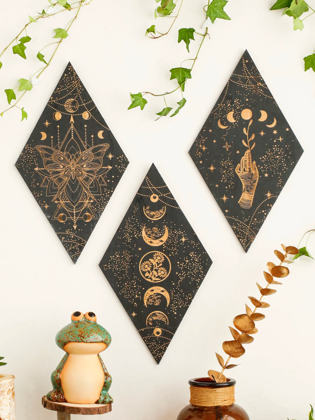 Moon Phase Boho Wall Decor