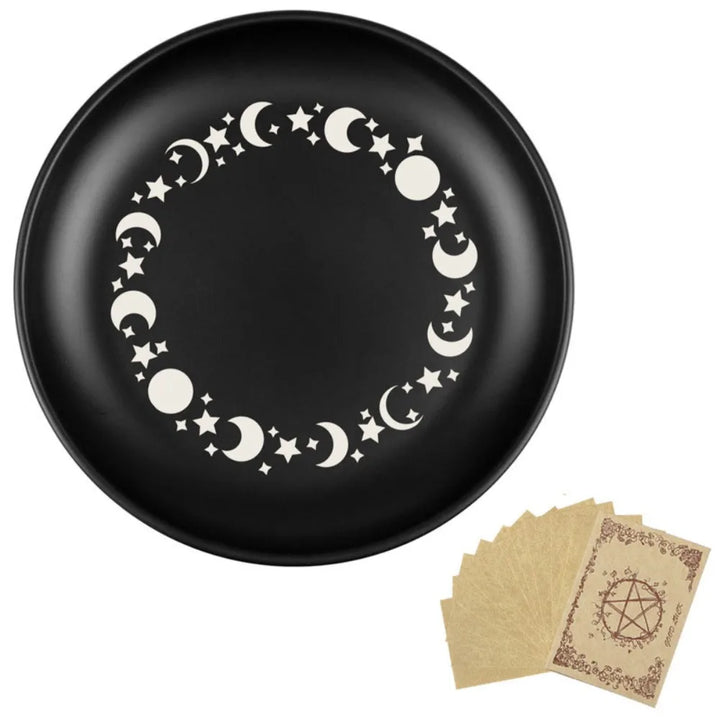 Moon Phase Stars Candle Holder
