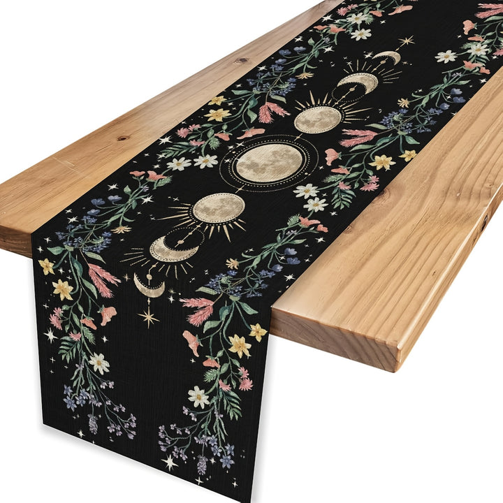 Moon Phase Table Runner