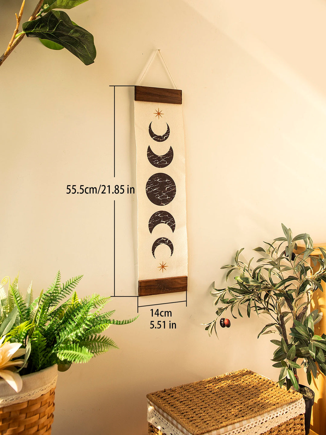 Moon Phase Wall Banners