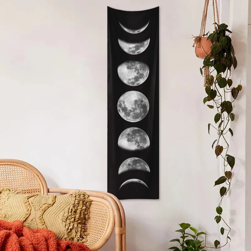 Moon Phase Wall Banner