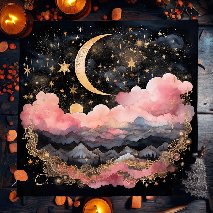Moon Starry Sky Altar Cloth