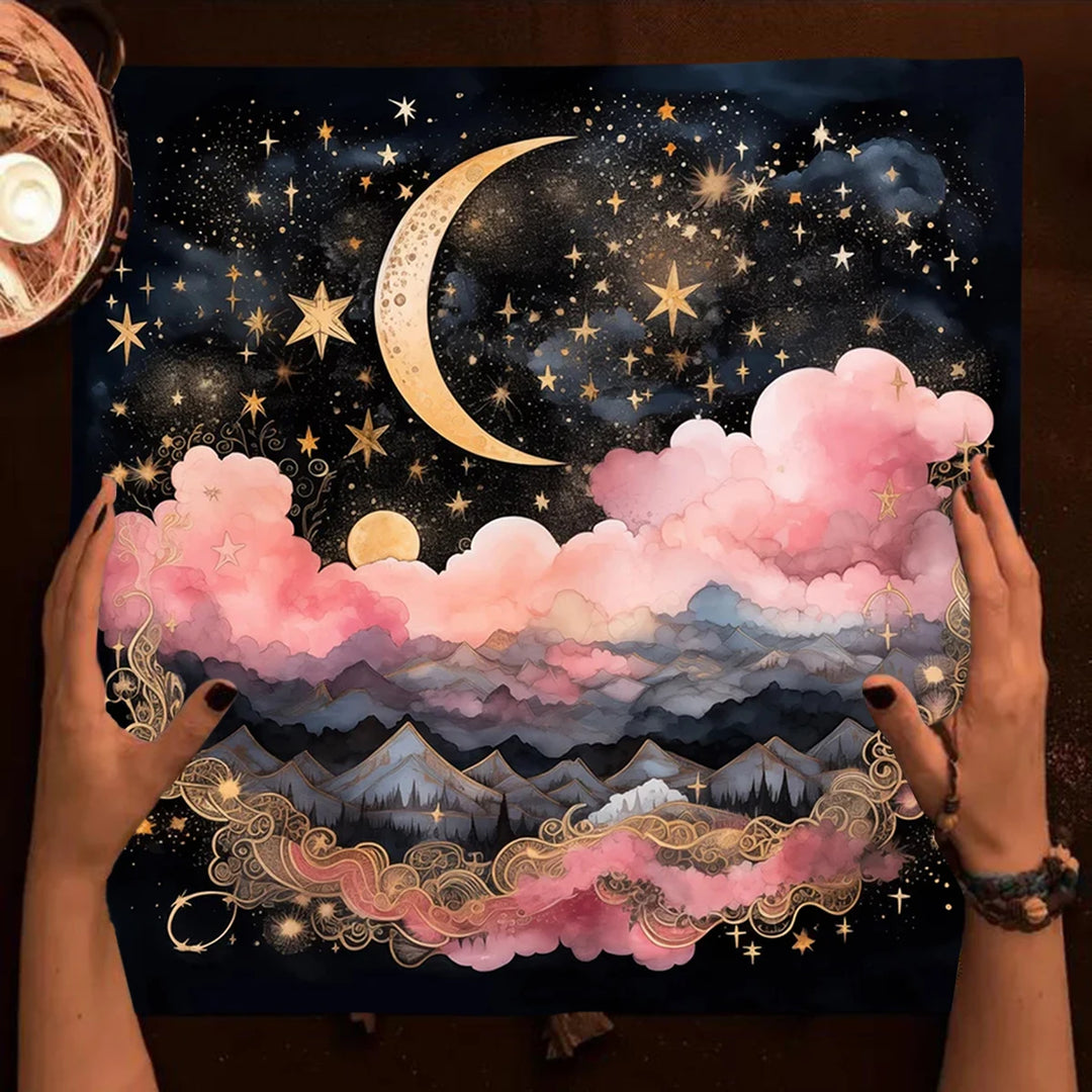 Moon Starry Sky Tablecloth