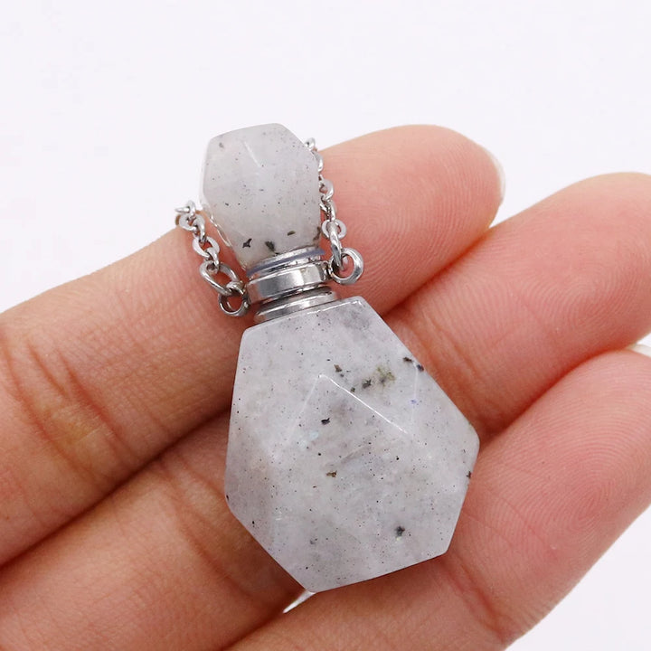 Moonstone Bottle Necklaces