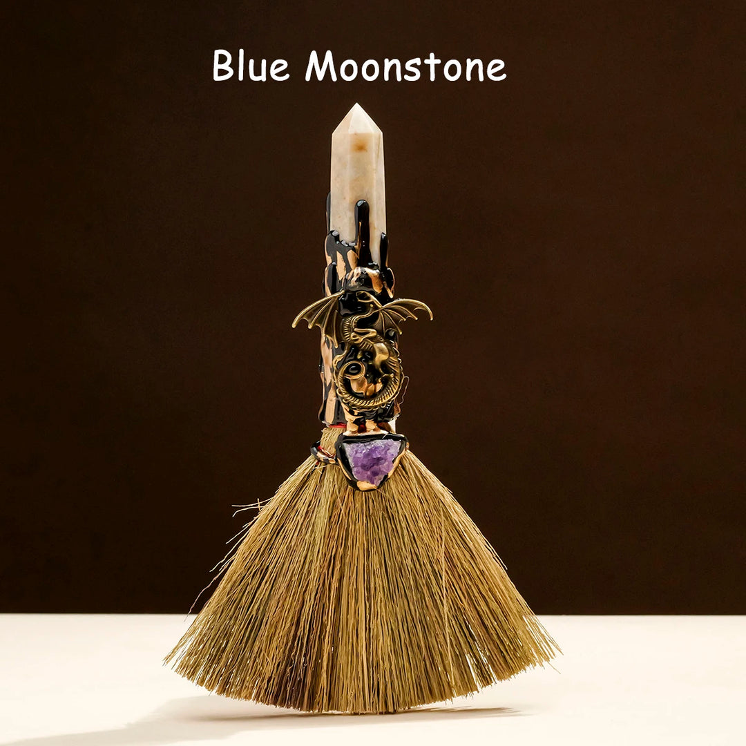 Moonstone Witch Broom