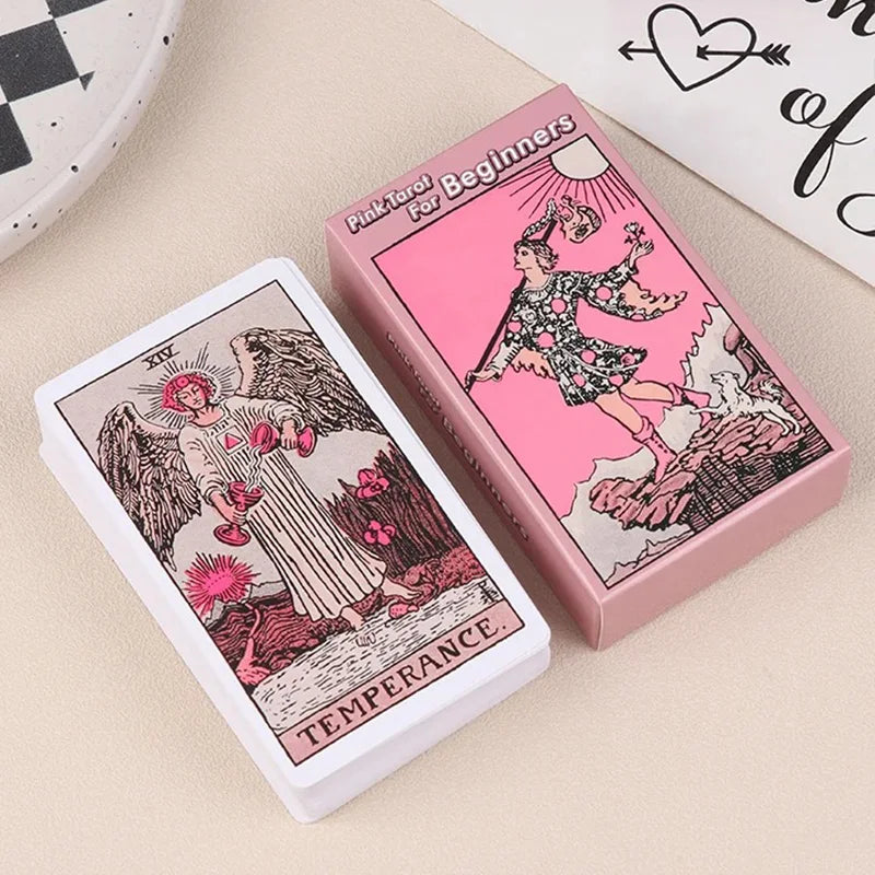 Muted Pink Tarot Deck