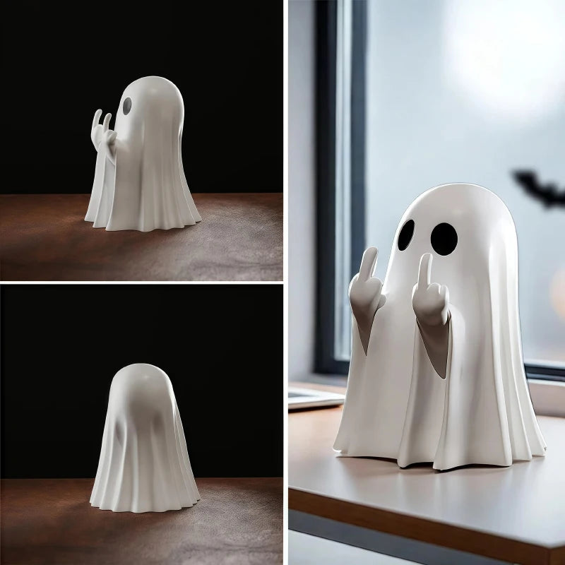 Naughty Ghost Statues Halloween