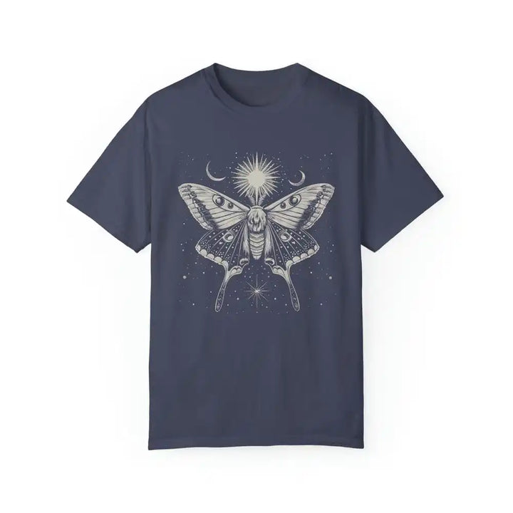 Navy Blue Moth T-Shirt