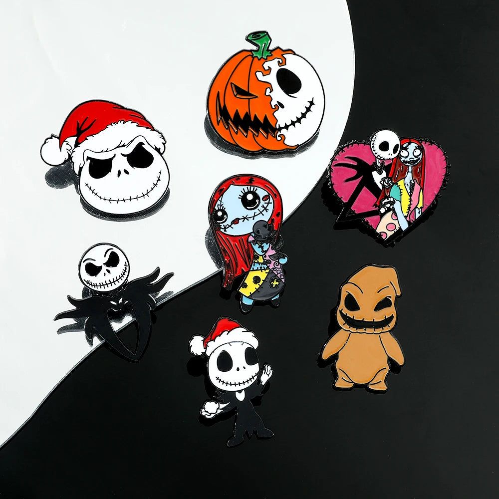 Nightmare Before Christmas Enamel Pins
