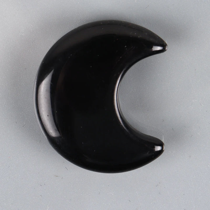 Obsidian Crystal Moon