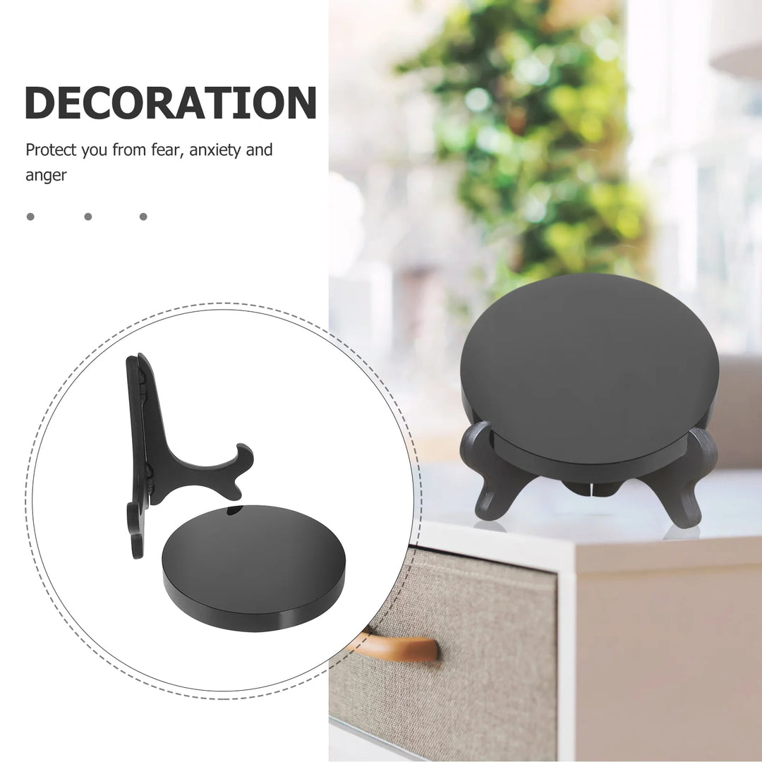 Obsidian Scrying Mirror Home Decor