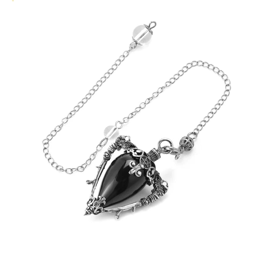 Onyx Witch Pendulum