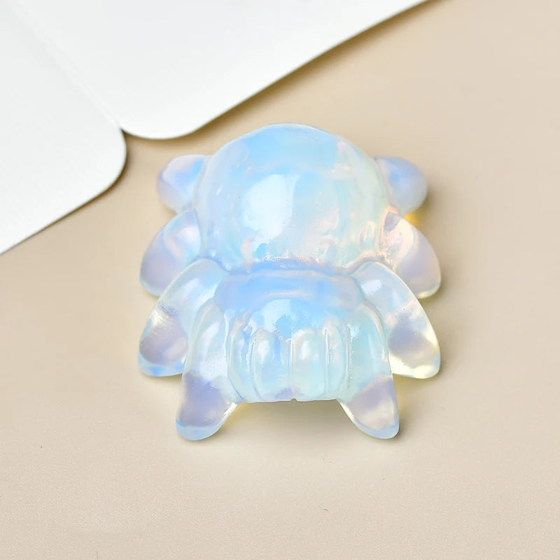 Opalite Crystal Spider