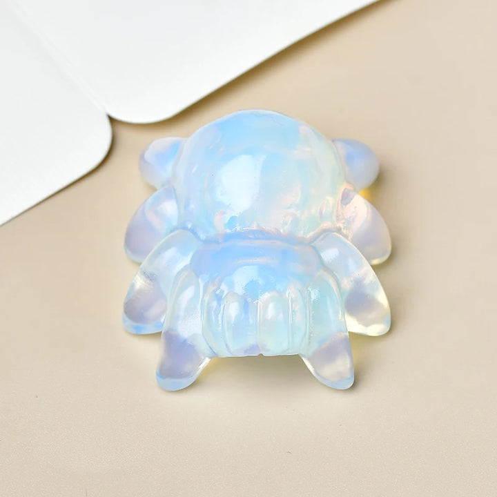 Opalite Crystal Spider