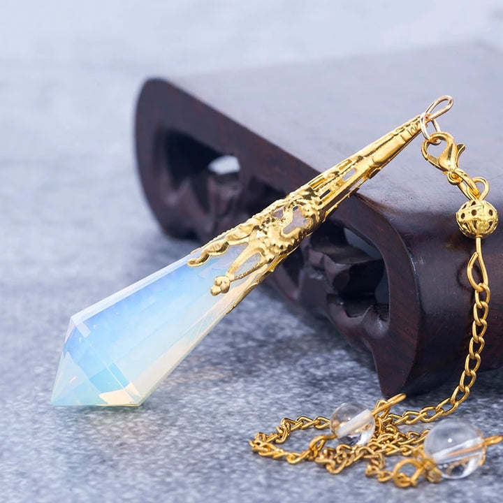 Opalite Gold Pendulum