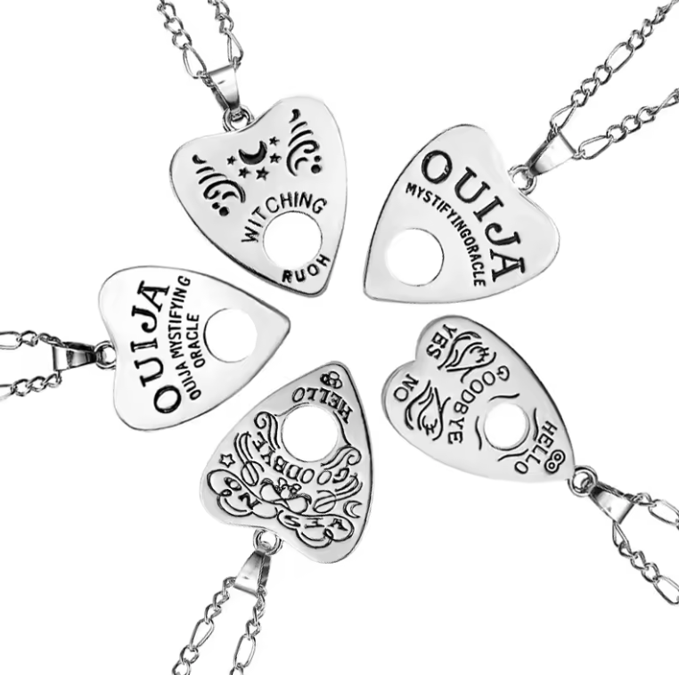 Ouija Silver Necklaces
