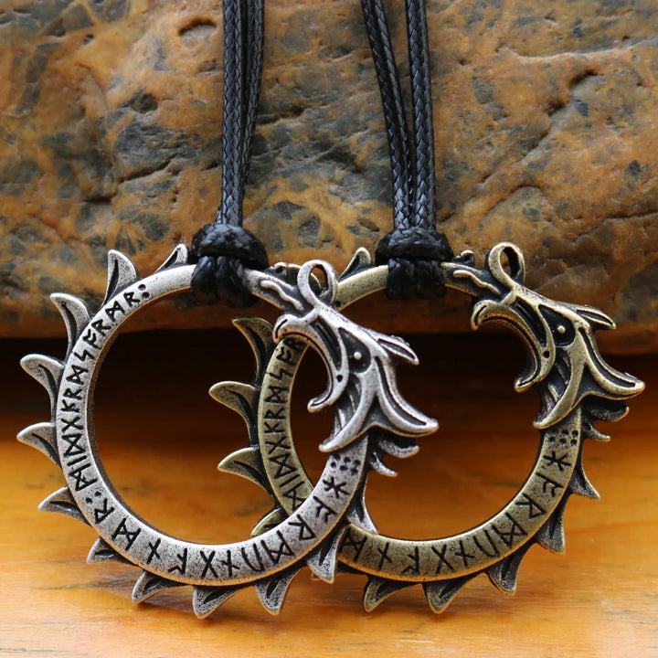 Ouroboros Dragon Necklaces