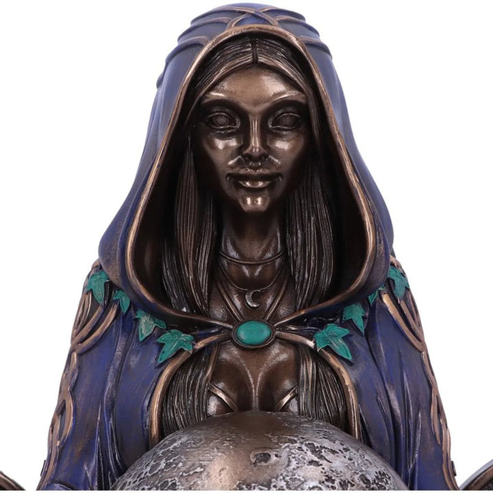 Pagan Triple Moon Statue