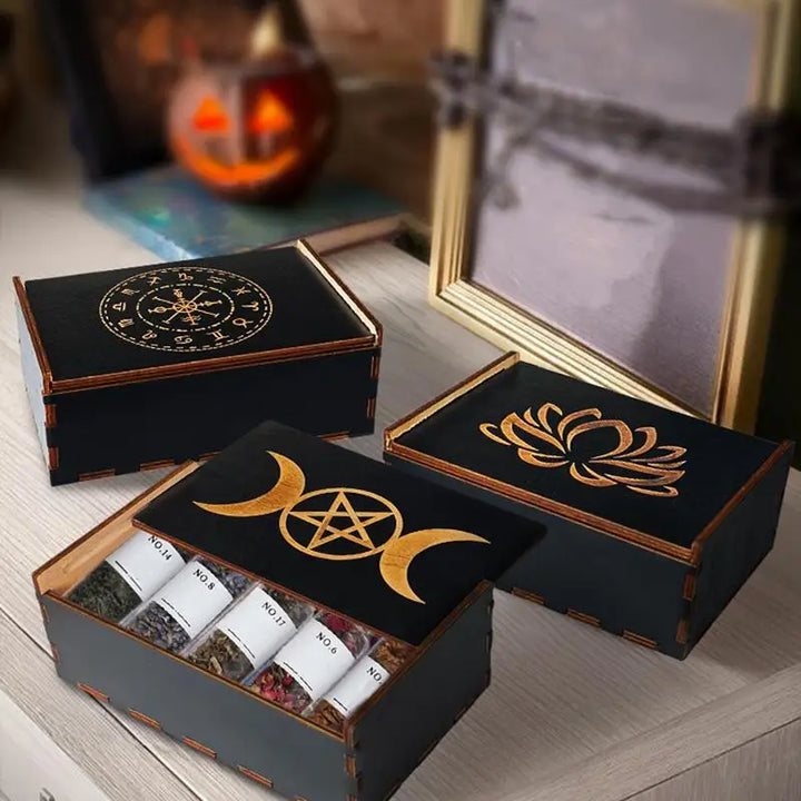 Pagan & Wiccan Boxes For Herbs