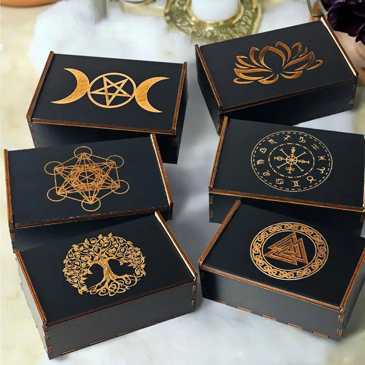 Pagan & Wiccan Tarot Card Boxes