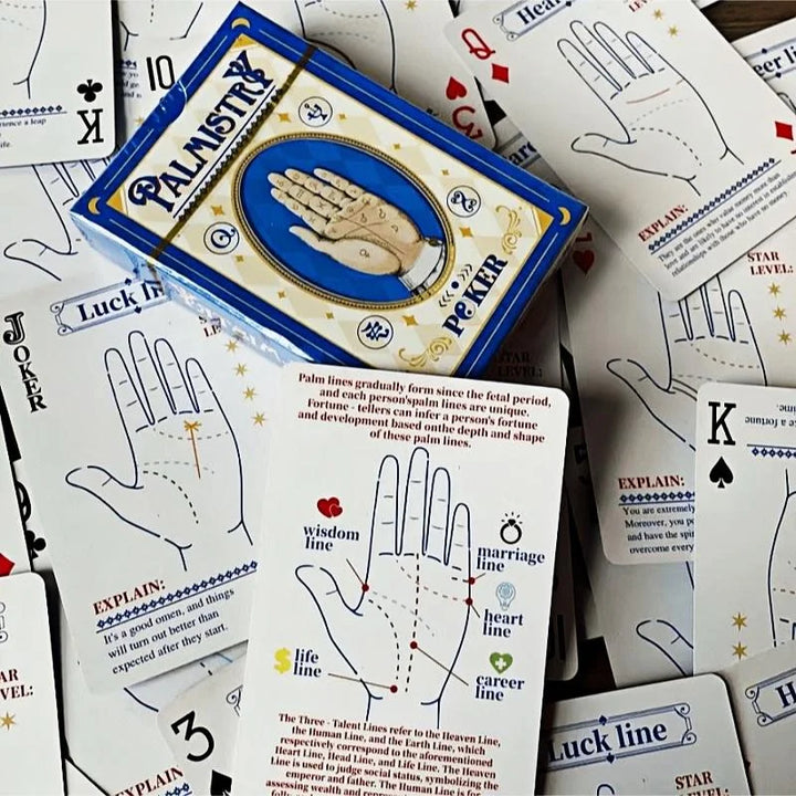 Palmistry Poker Deck