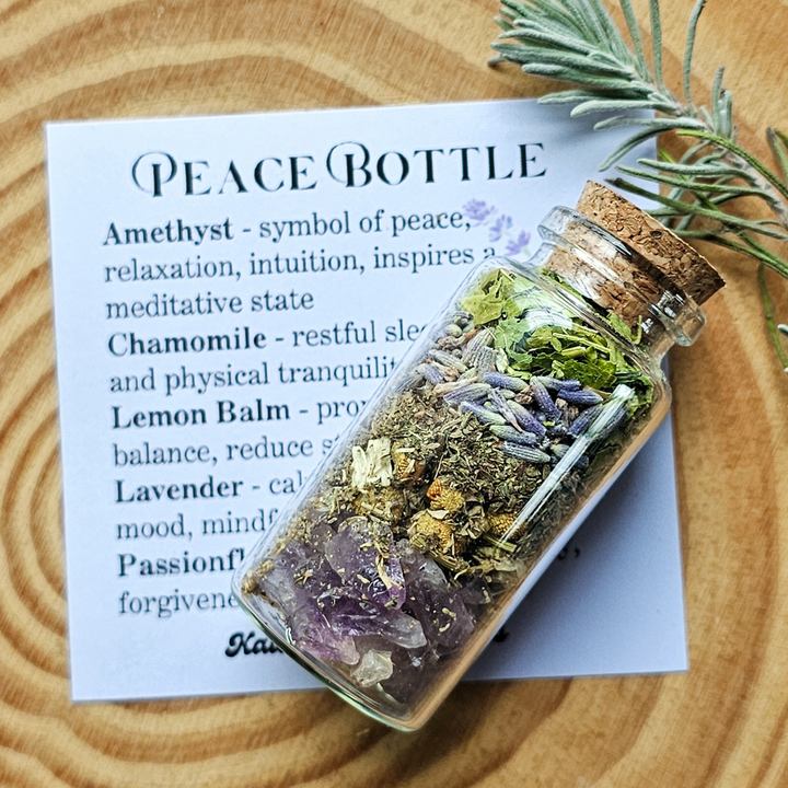 Peace Spell Bottle