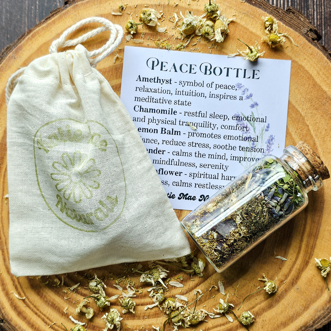Peace Witchcraft Bottle