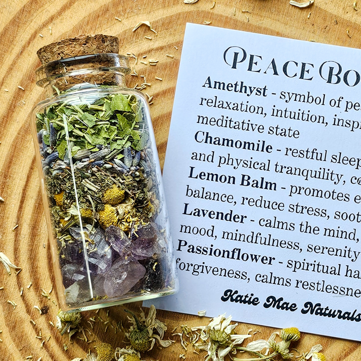 Peace Witchcraft Bottles